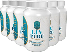 Livpure, 6 bottles of 60 capsules